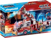 "Playmobil City Action 70935: Vehículo Bomberos con Luz y Sonido para Niños de 5+"
