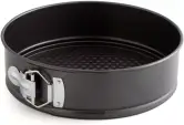 Molde Desmontable Redondo Quid Sweet Grey, 22 cm, Negro.