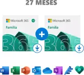 Microsoft 365 Familia - Hasta 6 personas - Uso 27 meses | PC/Mac/Mobile | Email activación