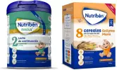 Nutriben - Pack Leche Innova 2 con Papilla de 8 Cereales y Galletas María - 1x800g + 1x600g