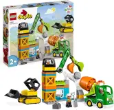 LEGO 10990 Duplo Obra: Set con Grúa, Excavadora y Hormigonera 