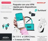 PROMO EXCLUSIVA! Surfshark VPN + Tarjeta de Regalo Amazon.es de hasta 30€