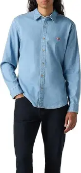 Camisa Slim Levi's manga larga