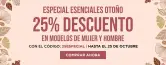 25% de dto. en selección de modelos de mujer y hombre Skechers