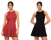 Vestido Corto Bailarina
