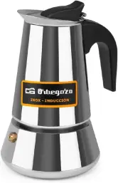 Cafetera italiana inducción Orbegozo KFI 460
