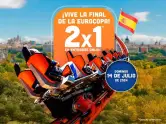 2x1 en Entradas al Parque de Atracciones Madrid por la final Eurocopa