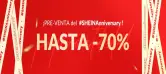 Aniversario de Shein con hasta 70% de descuento