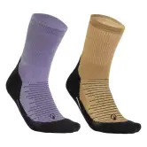 2 pares de calcetines de montaña y trekking  Quechua MH100