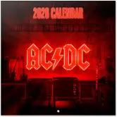 Calendario de pared AC DC 30x30cm