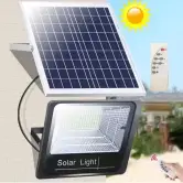 Foco solar de exterior  de 30W