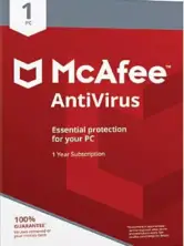 1 año McAfee AntiVirus PC