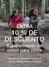 Hasta 50% + 10% EXTRA en Outlet The North Face para niños