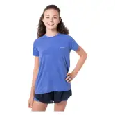 Camiseta running KIPRUN sin costuras niñas