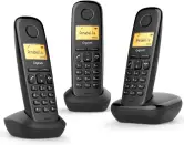 Tres Teléfonos DECT Inalámbrico Gigaset A170 Trio