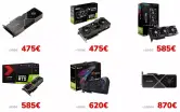 Liquidación de Gráficas RTX 3080, RTX 3080Ti, 3090Ti