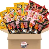 Pack 16 bolsas de comida asiatica Ramen sabores variados