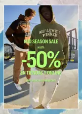 Hasta 50% en la Mid Season Sale de Pull&Bear