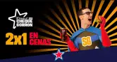2x1 en cenas Foster's Hollywood