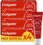 4x75ml Colgate Max White One