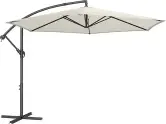 Sombrilla en voladizo con soporte SONGMICS