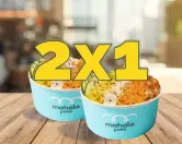 2x1  en Mahalo poké en uber glovo y just-eat