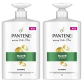 2x1L Pantene Pro-V Suave y Liso Champú