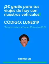 2€ en Cooltra Motosharing