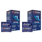 48 Preservativos XL Control Nature