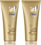 2x 200ml Dove Loción Autobronceadora Summer Revived