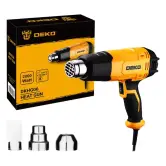 Pistola de Aire Caliente Deko 2000W + Accesorios