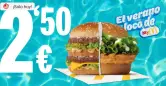 Hamburguesa a elegir (Big Mac, Cuarto de Libra o McPollo) en McDonald’s (Solo hoy 2 de Julio)