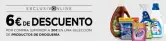 Descuento de 6€  en Compras 30€ Drogeria. 