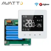 Controlador de temperatura de caldera AVATTO Tuya WiFi/ZigBee