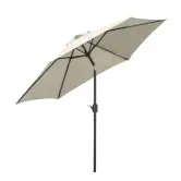 Sombrilla de jardín reclinable 270x235cm