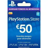 Tarjeta 50€ PlayStation (Saldo PSN)