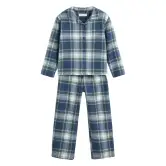 Pijama de Cuadros de Franela para niños