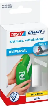 Cinta tesa On & Off Autoadhesiva Universal 2x100 cm