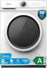 Lavadora 8kg Midea 1350rpm