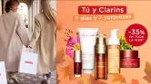 35% Dto. en TODA la web de Clarins