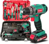 Atornillador 12V HYCHIKA con 104pcs