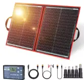 Panel solar plegable portátil Dokio 18V 100W
