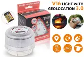 Luz de emergencia V16 DGT con geolocación SIM hasta 2038