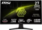 Monitor curvo MSI 27" QHD 180Hz 0,5ms