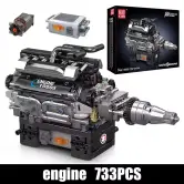 Bloques de construcción de motor V12