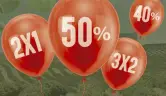 50% Dto., 40% Dto., 2X1 y 3X2 últimas unidades Don Simón