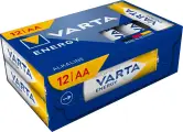 12 pilas AA Varta