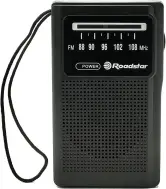Radio Portátil FM Analógica Roadstar