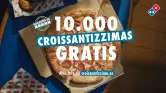 10.000 pizzas Croissantizzima GRATIS en Domino's 