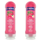 2x200ml Control Thai Passion Gel de Masaje Corporal